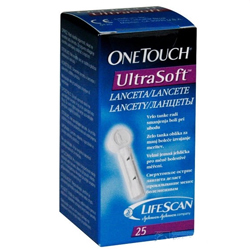 Ланцеты стерильные One Touch Ultra Soft №25
