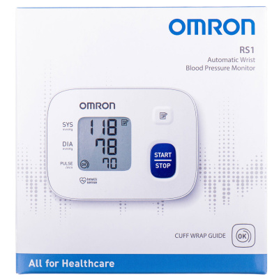 Тонометр автоматический (измеритель артериал. давления) Omron RS1