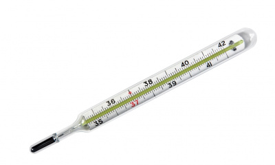 Термометр ртутный в футляре TVY-120